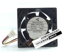 Mitsubishi 6025 6CM MMF-06F24ES-RM5 24V 0.10A 3-wire inverter fan
