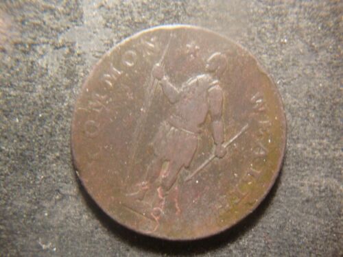 1788 BOLD Massachusetts Copper Cent Penny Decent Look coin AZX - Picture 3 of 3