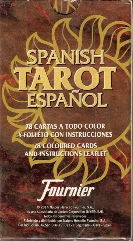Spanish Tarot Espa√±ol (libro + Cartas) - ENVIO GRATIS en