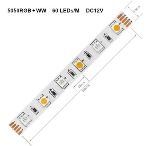 BTF 5m 5050 RGBW RGBCW RGBCW Led licht Streifen 12/24V 5in1 4in1 Wasserdicht - Bild 9 von 28