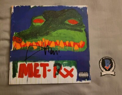 Action Bronson signed Cocodrillo Turbo vinyl LP record
