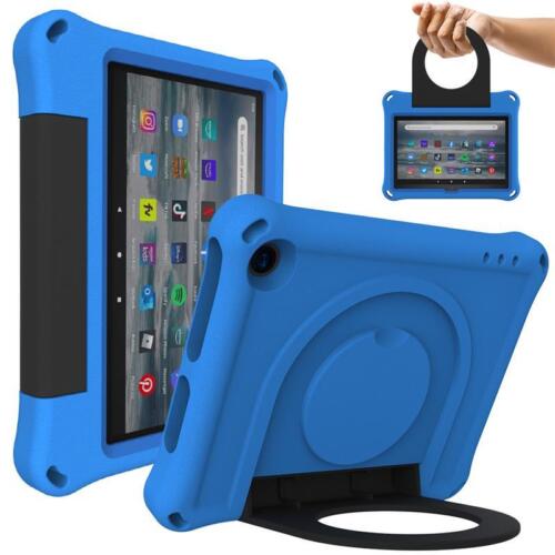 Stand Holder Case Amazon Kindle Fire 7 2022 12th Tablet Kid EVA ShockProof Cover - Picture 11 of 28