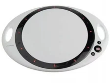 Prepology Musical Cake Tray plays Happy Birthday Tune With Slices Guide - White