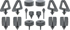 Oer 16 Piece Rubber Bumper Set For 1963-1964 Impala Bel Air And Biscayne Oer 16 Piece Rubber Bumper Set For 1963-1964 Impala Bel Air And Biscayne