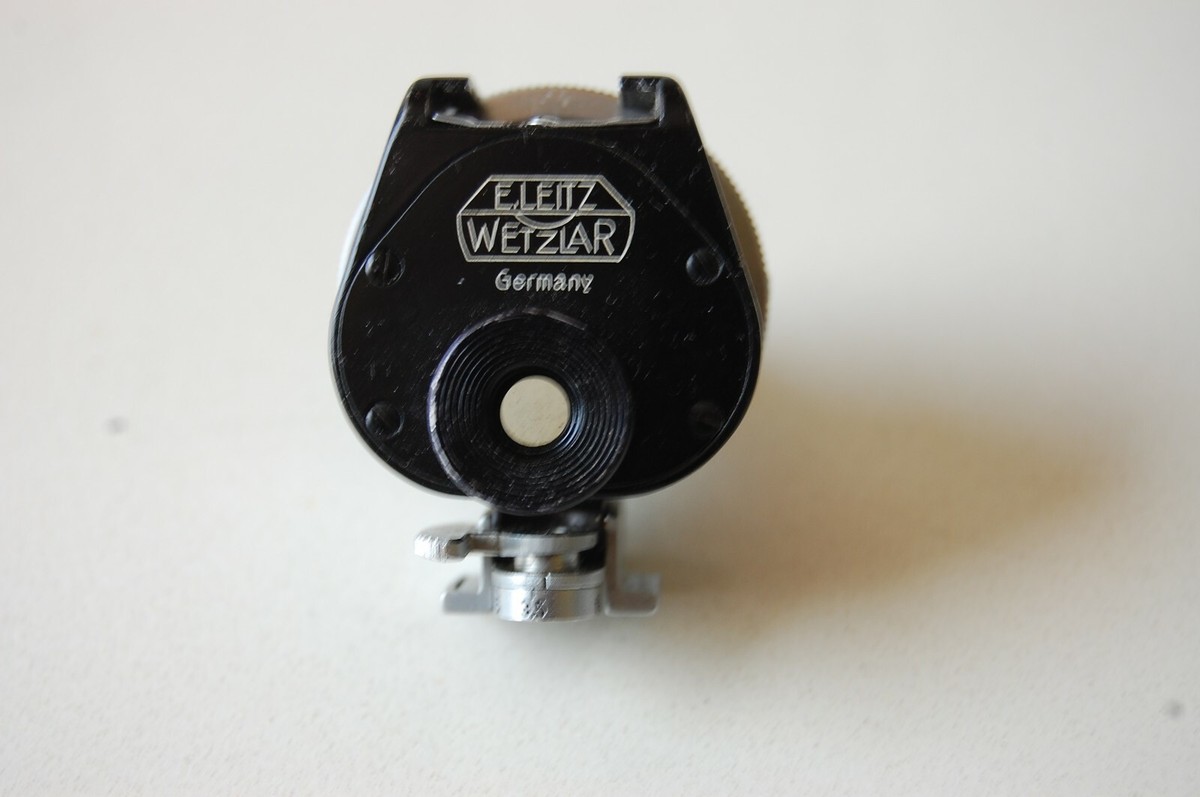 VINTAGE E. LEITZ WETZLAR BLACK UNIVERSAL VIEWFINDER 52333 VINTAGE E. LEITZ WETZLAR BLACK UNIVERSAL VIEWFINDER 52333