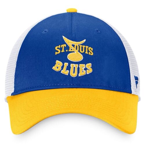 Fanatics St. Louis Blues Blue Special Edition 2.0 Trucker Adjustable Hat - OSFA - Picture 3 of 4