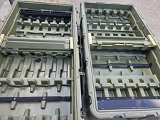 Pelican Hardigg Mobile Military Surplus Weapons 12 Rifle Gun Hard Case Storage