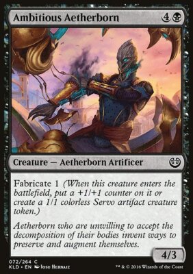 MTG Magic the Gathering Ambitious Aetherborn (72/291) Kaladesh LP