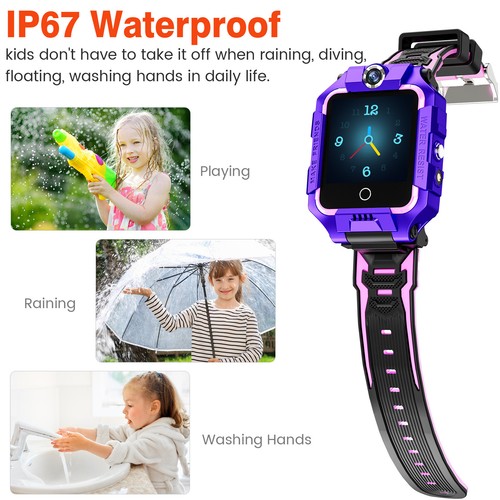 Reloj inteligente para niños 4G doble cámara 360° giratorio videollamada SOS GPS LBS antipérdida - Imagen 35 de 59