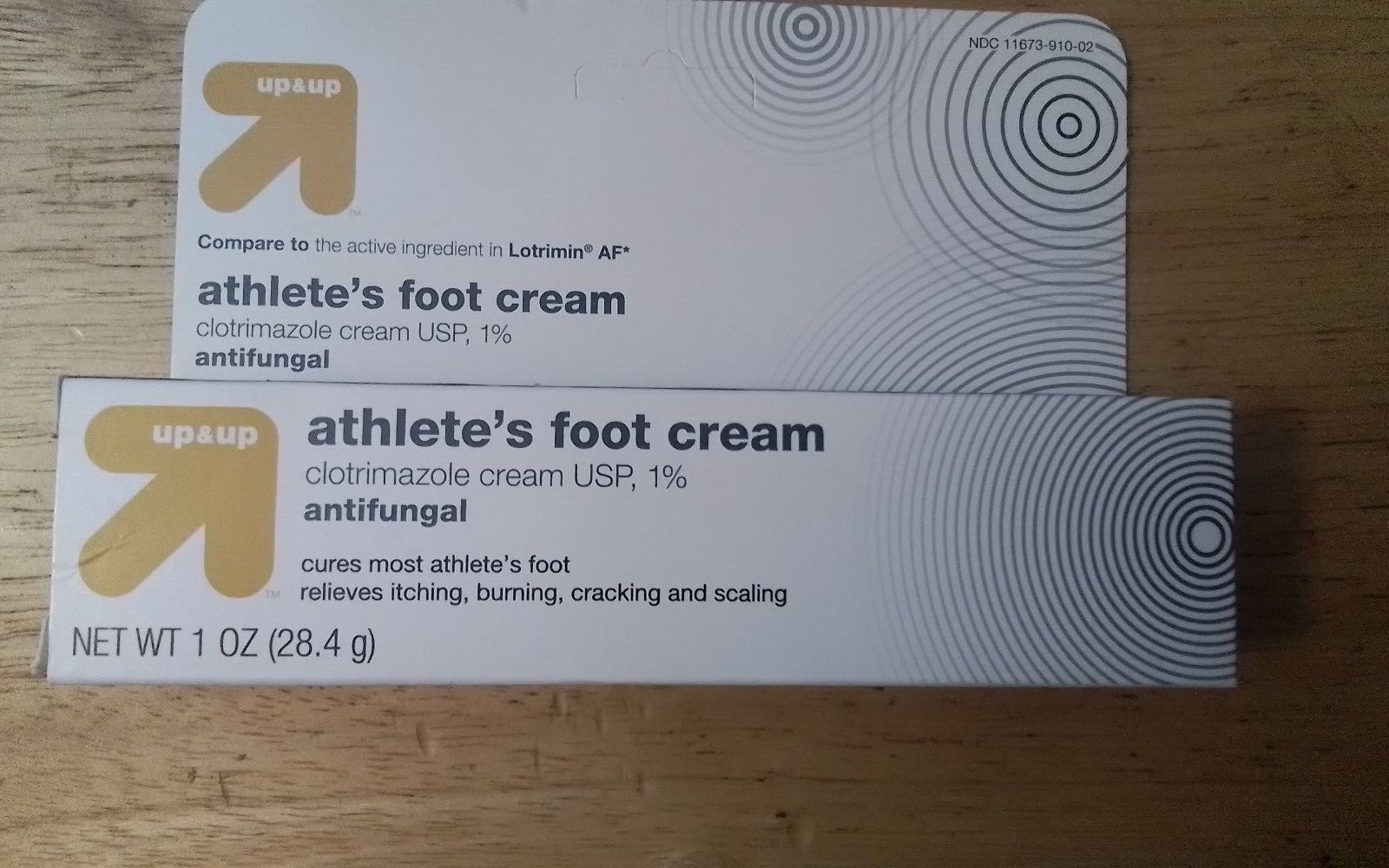 Up&Up Athletes Foot Antifungal Cream 1 oz for Fast Relief