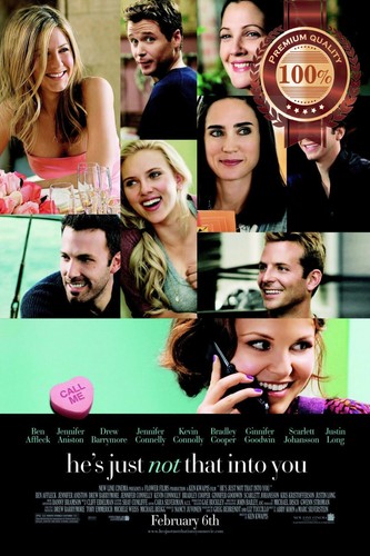 HES JUST NOT THAT INTO YOU OFFICIAL ORIGINAL MOVIE FILM PRINT PREMIUM ...