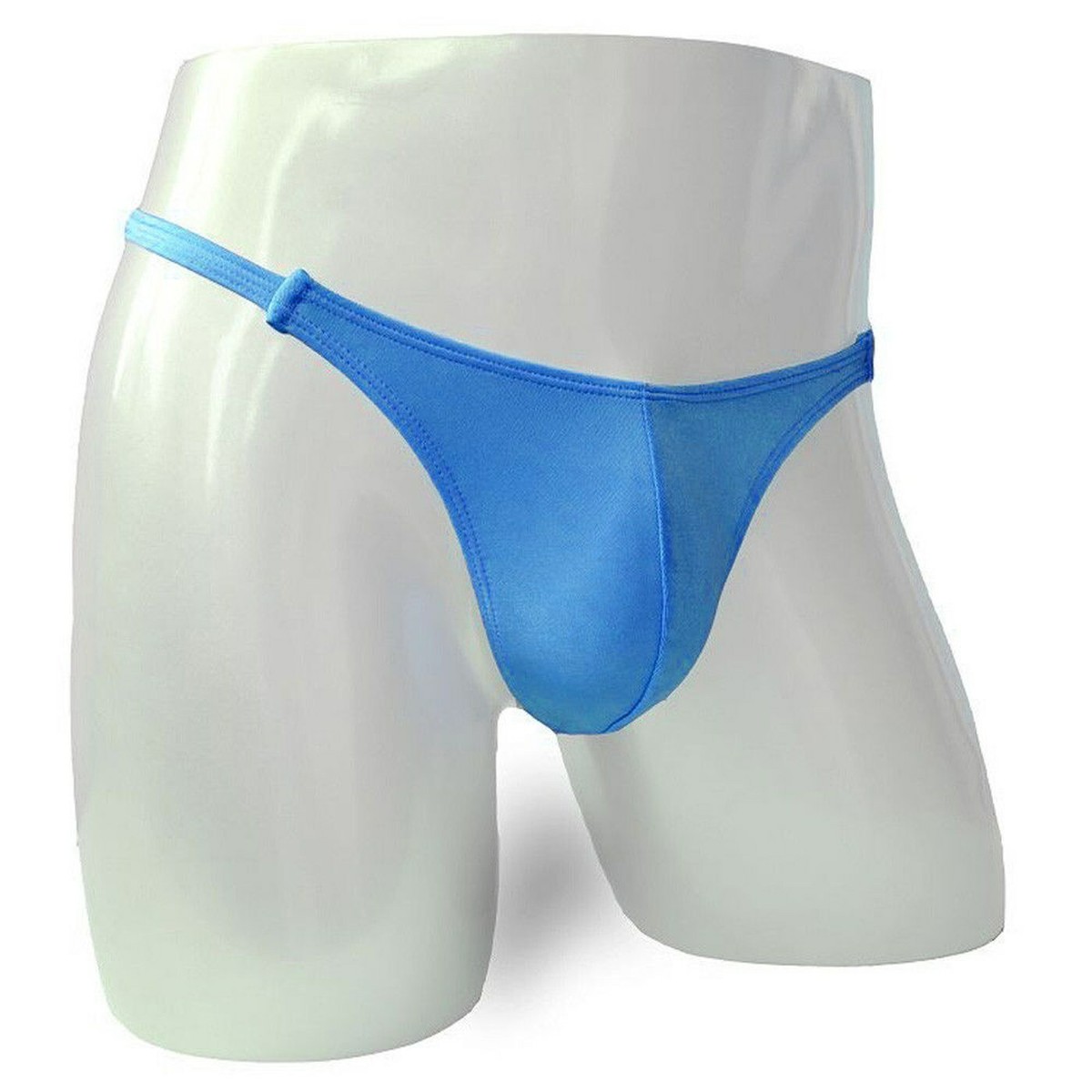 MCT Nature RIO STRING TANGA Mit Penishlle Hellblau, Modal-Elasthan, S-XL MCT Nature RIO STRING TANGA Mit Penishlle Hellblau, Modal-Elasthan, S-XL
