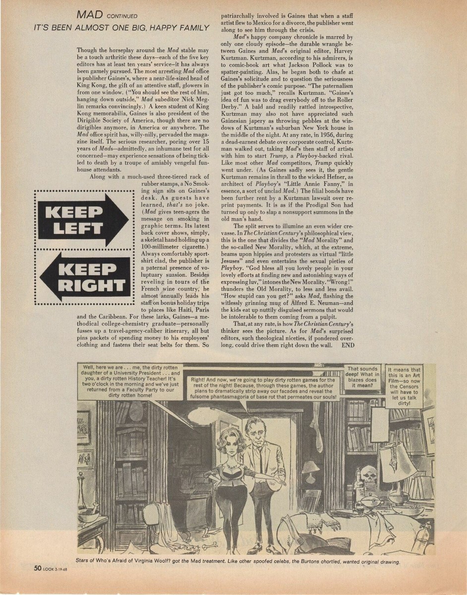 Mad Magazine Article - The MAD Miracle - Look Magazine - 1968 - 3 