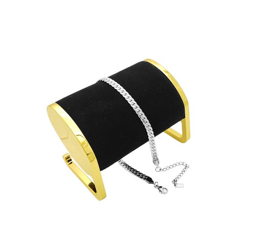 Bracelet de cheville femme en acier inoxydable imperméable taille réglable - Photo 12/31