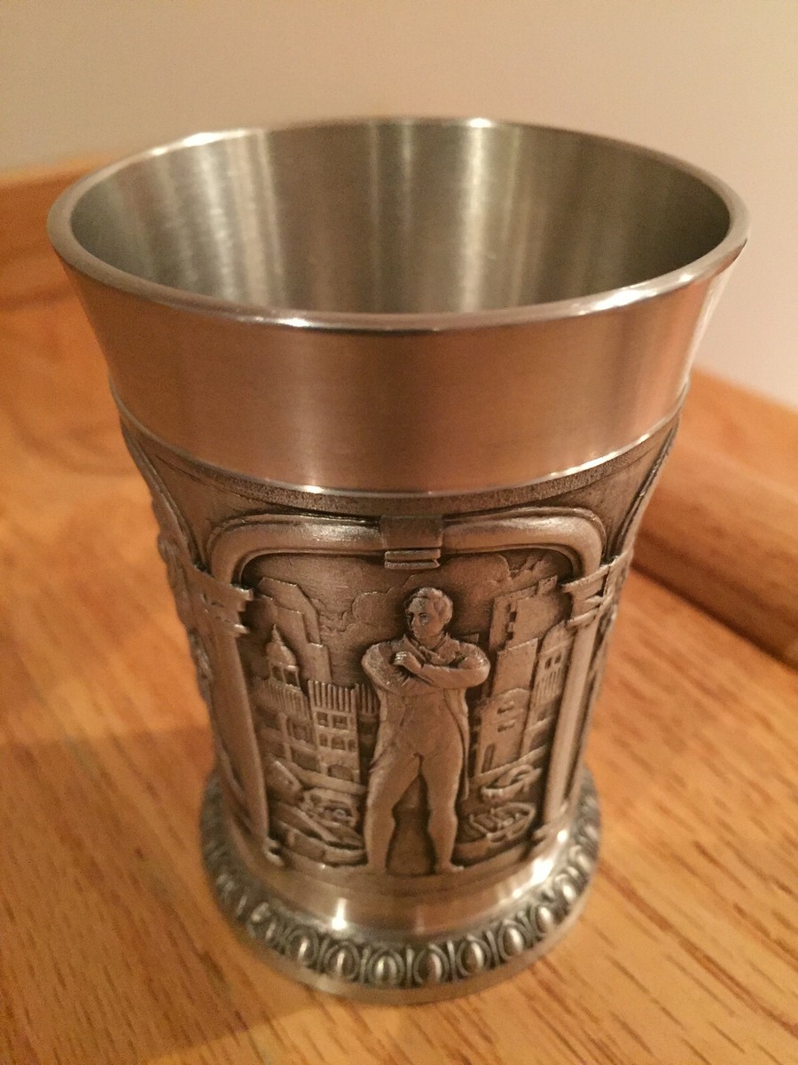 Tumasek Pewter Singapore 2351 & Malaysia 2353 Small Cups Matched
