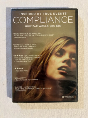 Compliance (DVD, 2012) *Based On A True Story* *Don't Pick Up The Phone* Netflix