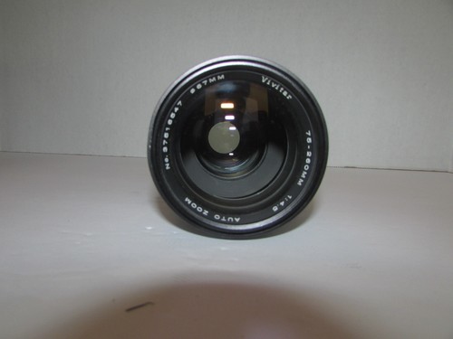 Vivitar Auto Zoom Lens 75-260mm 1:4.5 No.37516547