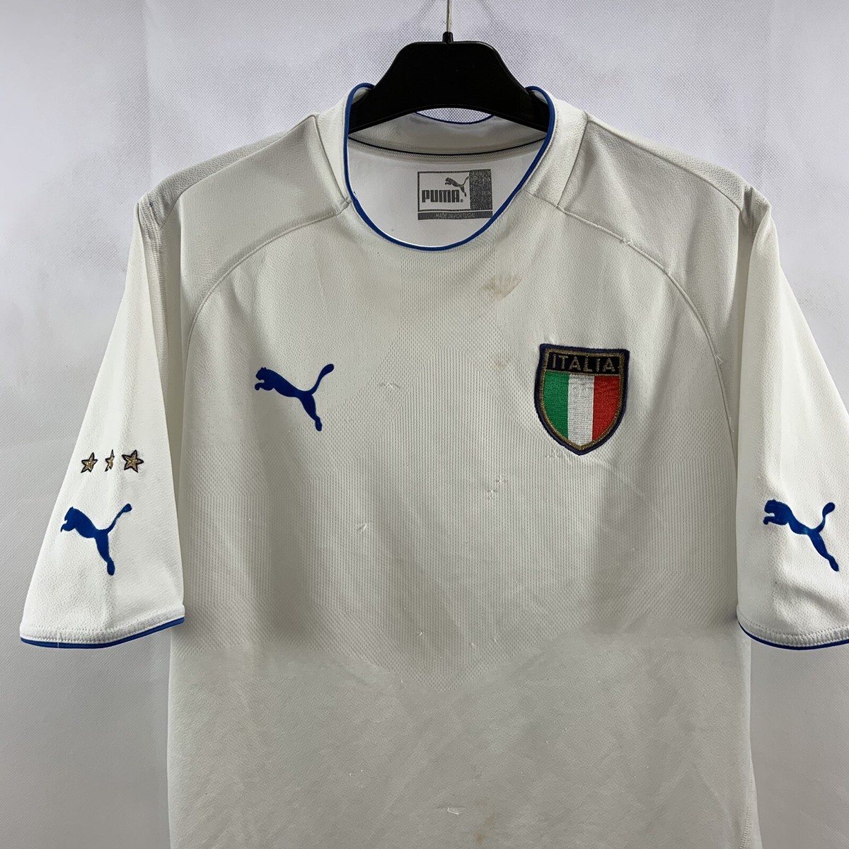 Italy Away Football Shirt 2003/04 Adults Small Puma G479 | eBay