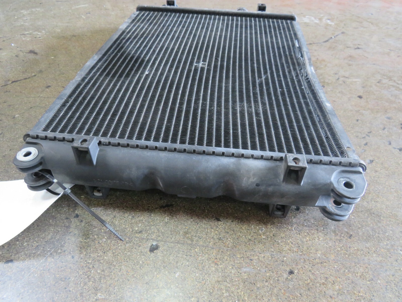 Ferrari 360, Spider, LH, Left, Radiator, Used, Bent, P/N 176056