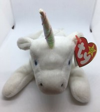 ty Beanie Babies - MYSTIC THE UNICORN - Retired 1993 - Error on tags. - GC