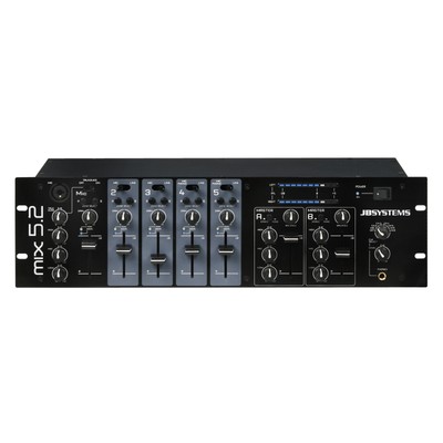 JB Systems MIX 5.2 2 Zonen Mixer, 3HE