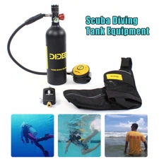 20 Minutes Scuba Diving Equipment 1L Diving Oxygen Tank Mini Scuba Diving Tank