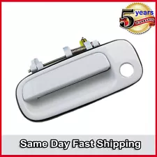 For 1992-1996 Toyota Camry Outside Door Handle Front Left Driver Side White 040