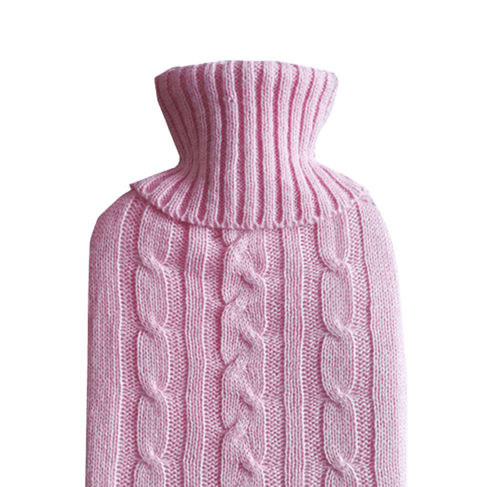Hot Water Bottle With Cover Luxury Soft Fluffy 2L High Quality Rubber