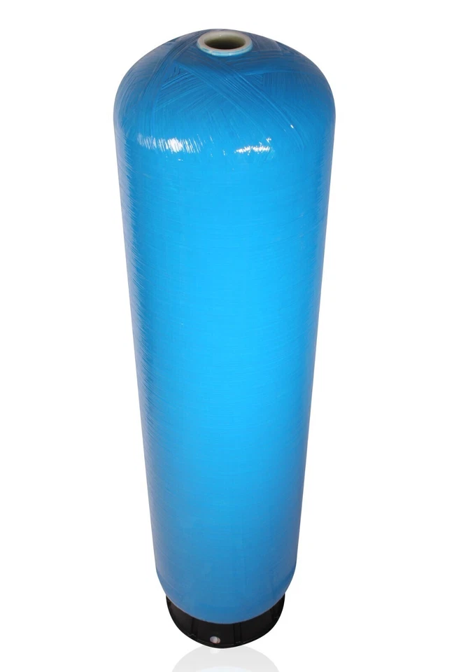 GFK Drucktank Druckbehälter für die Wasseraufbereitung 4" 18x65 mit Fuss - Bild 2 von 2
