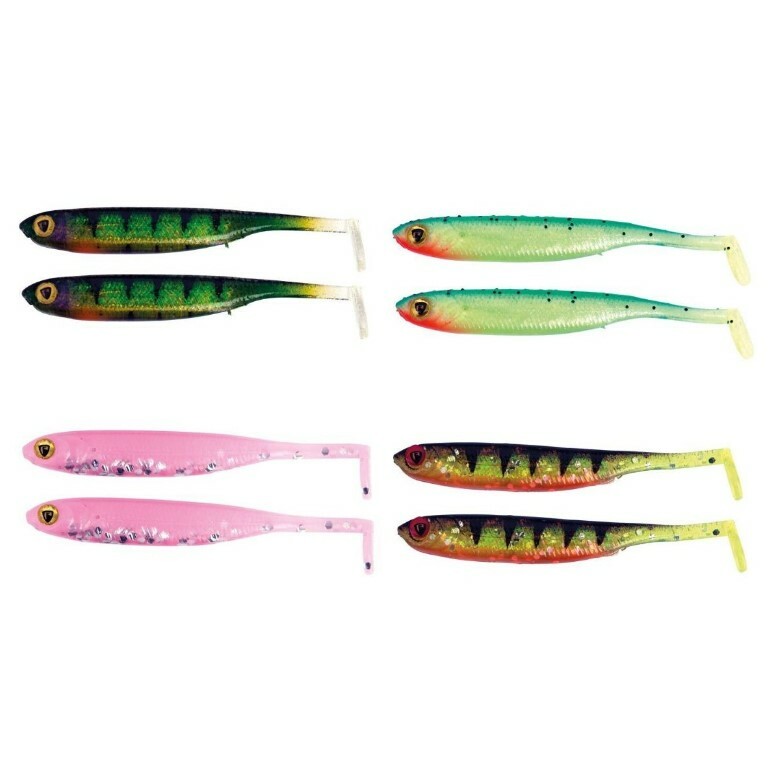 Fox Rage UV Micro Tiddler Fast 5cm X 8pcs Fishing Tackle Lures New - NMC012