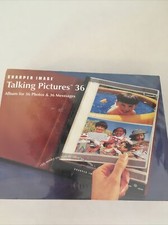 Sharper Image Talking Pictures 36 Album 4X6 Pictures  Messages