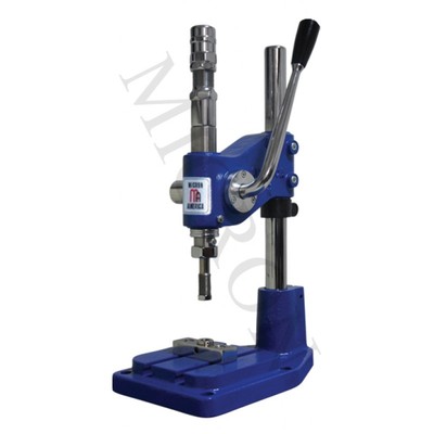 Grommet Machine DEP-2 Stroking Hand Press Machine,#1-J (1/4'') Self Piercing Dies