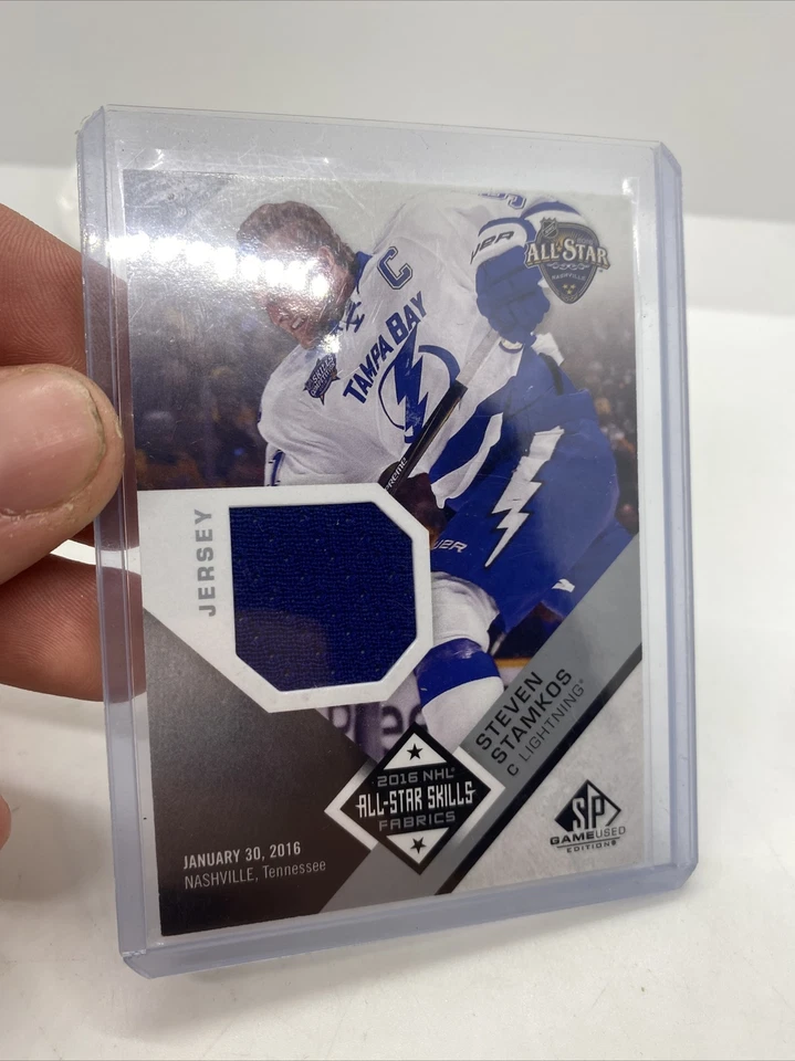 Upper Deck Steven Stamkos 2016 All Star Skills Fabrics AS-SS - Image 2 of 3