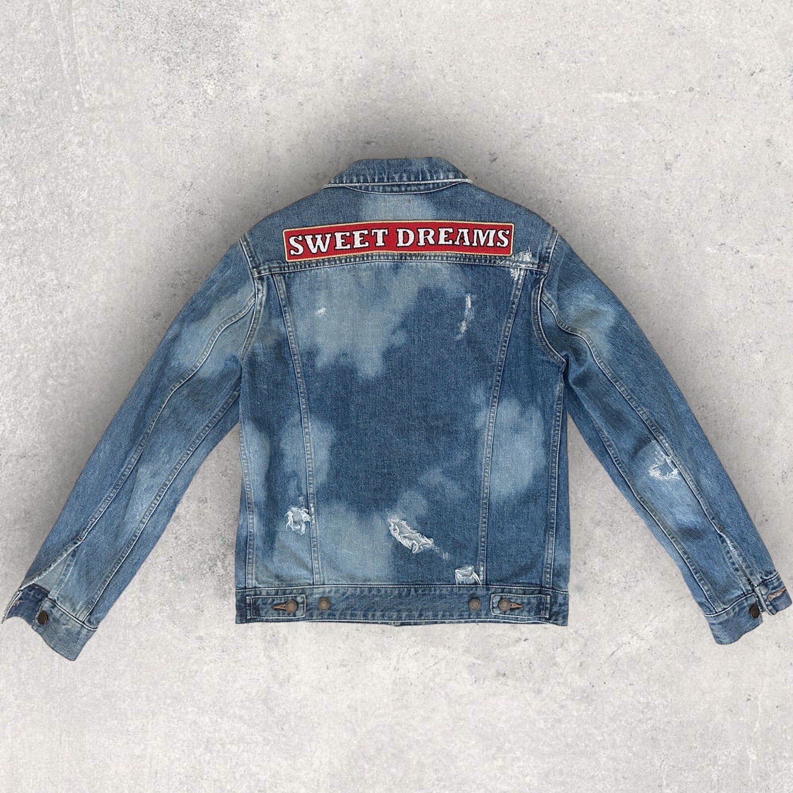 Giacca denim Saint Laurent Sweet Dreams US Uomo L vendita al dettaglio $1975