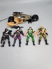 Hasbro GI Joe Action Figures Lot of 4 And Road Bullet Vehicle Vintage 90s