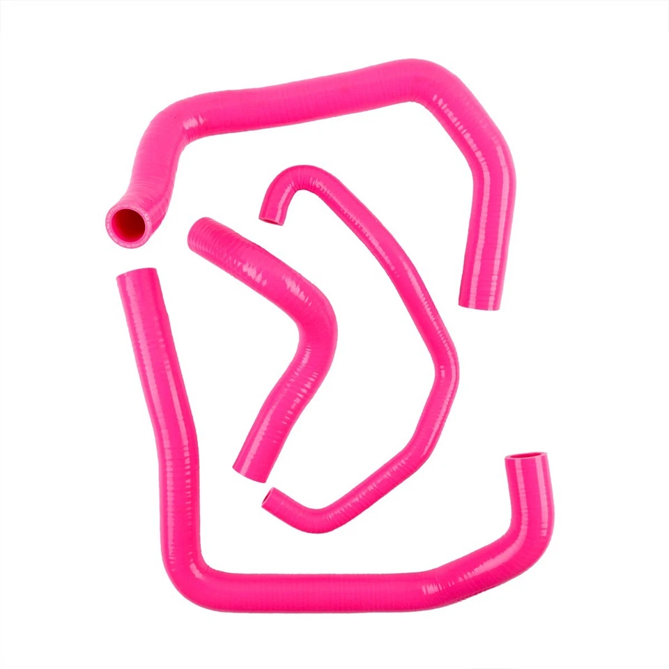 For 2005 2006 Kawasaki Ninja ZX6R ZX-6R ZX636C Black Silicone Radiator Hose Kit - Image 3 of 4