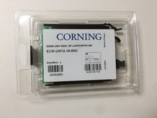 New CORNING ECM-UM12-18-89G EDGE UNIV MODULE 12F LCAPC/MTPA SM