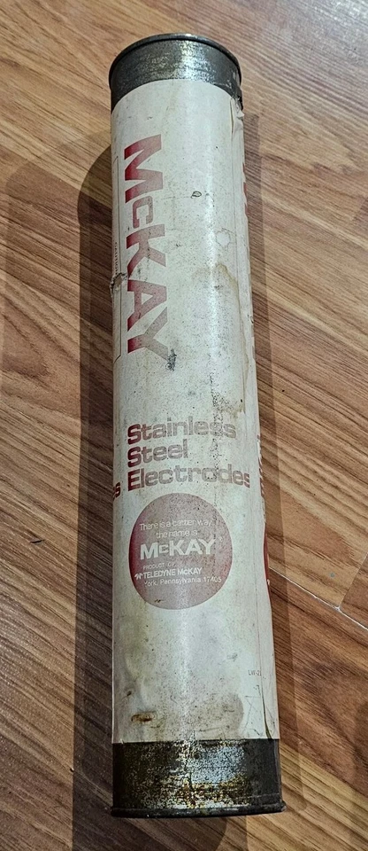Electrodos de acero inoxidable Mckay de 10 lb varillas de soldadura E310MO-16 5/32 Foto 2 de 3