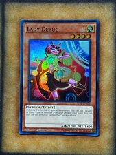 Yugioh Lady Debug SDPL-EN005 Super Rare 1st Ed NM