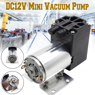 #ad DC12V Mini Vacuum Pump Negative Pressure Air Suction Pump 5L min 65 120kpa $25.54
