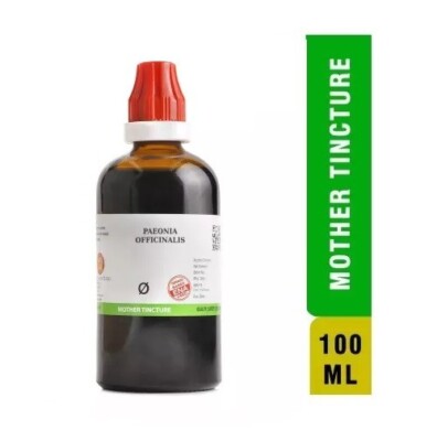 BJain Homeopathic Paeonia Officinalis Mother Tincture Q (100ml)
