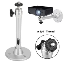 Universal Projector Wall Ceiling Mount Hanger 360°Rotatable Head with Length 7.0