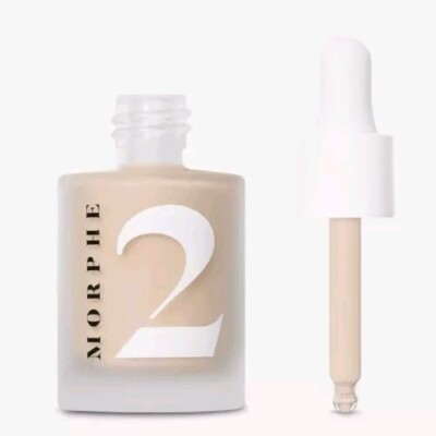 Morphe 2 - Hint Hint Skin Tint - ''HINT OF LATTE'' - Full Size - New In Box