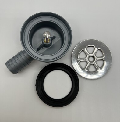 Barka Waschbecken-Auslass für 25mm Ø flach