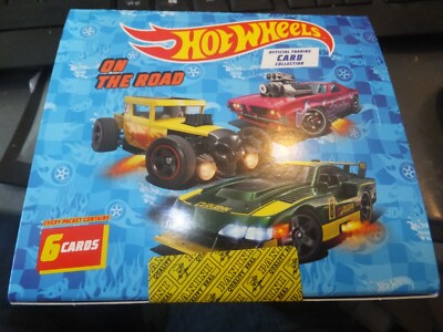 PANINI - HOT WHEELS ON THE ROAD - OFFICIAL TRADING CARD - 2025 - DISPLAY OVP RAR