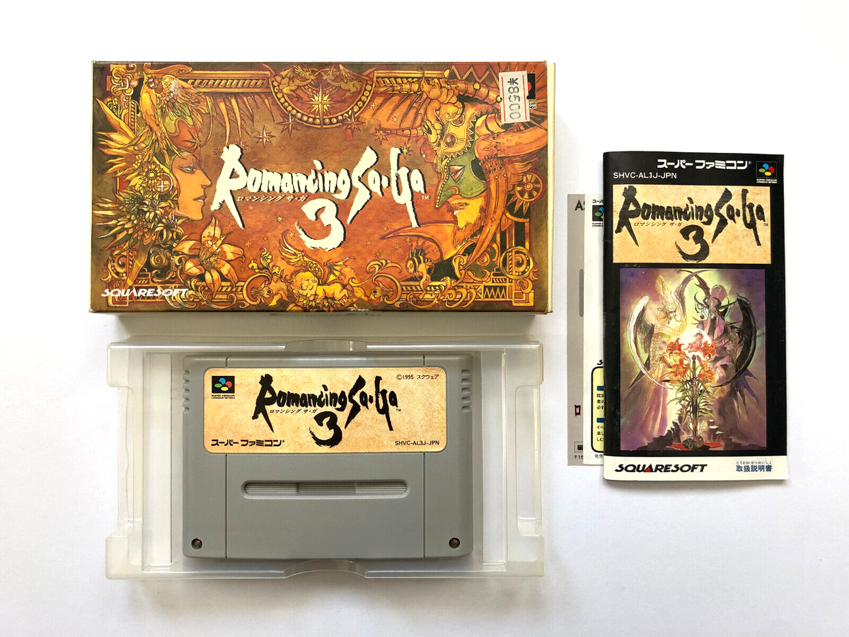 Romancing Saga 3 Super Famicom SFC SNES Japan 06/12/24 | eBay