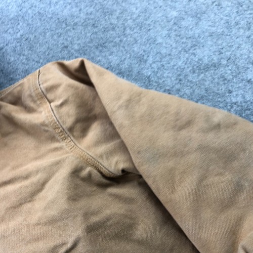 Berne Jacket Boys Small Brown Canvas Pockets Work Fleece Youth Kids - Picture 8 of 13