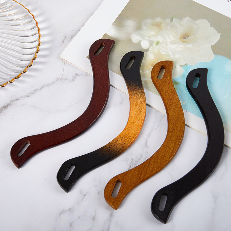 Wooden Bag Handle Replacement Diy Handbag Tote Handles D Bag Handles