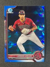 Jordan Lawlar - 2022 Bowman Chrome Sapphire #BCP-235 - IMAGE VARIATION SP
