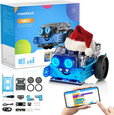Mbot2 Robot Programmabile Bambini, Coding Robot Giocattolo Compatibile Con Progr